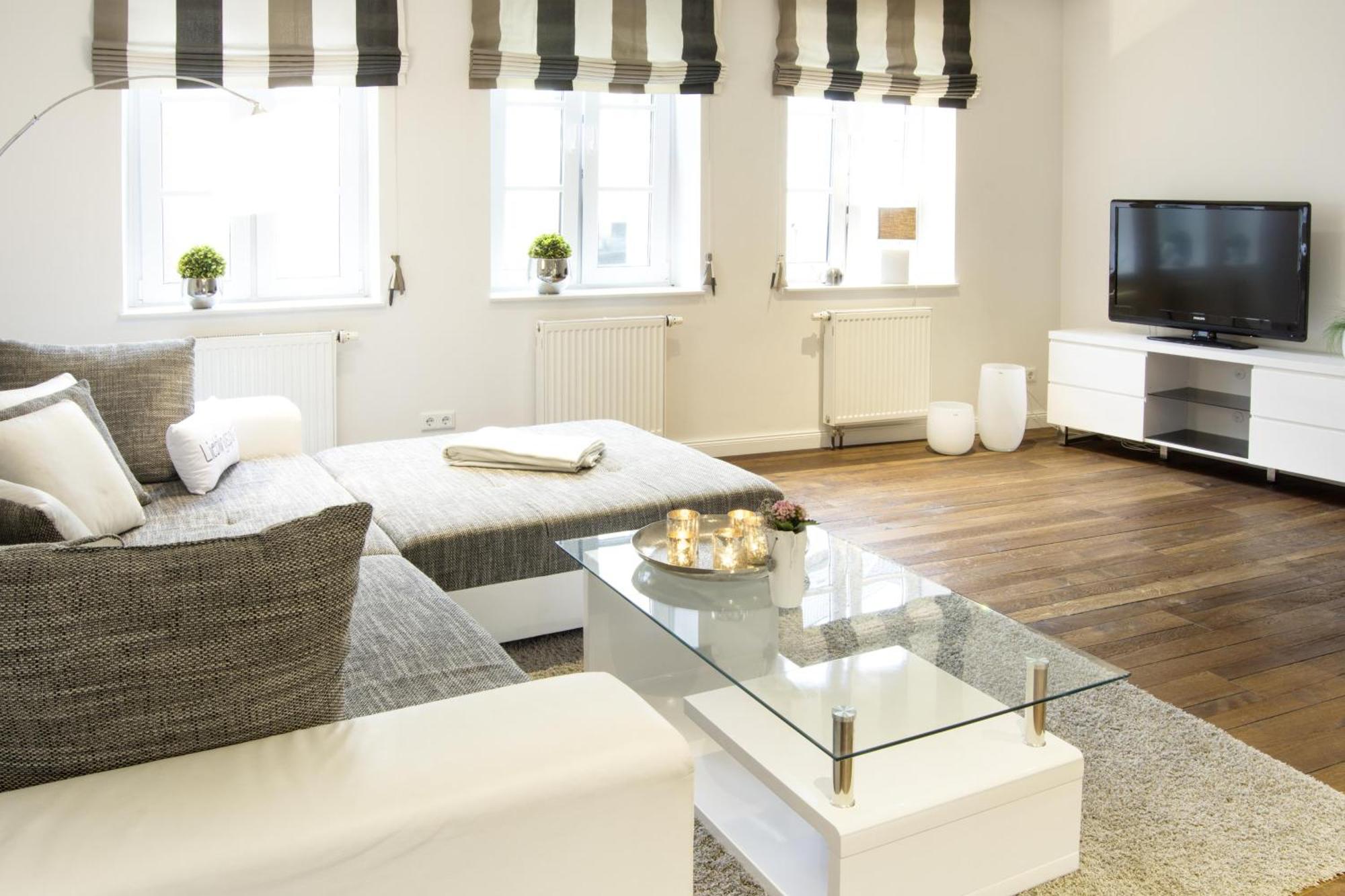 Penthouse Am Glockenturm Apartment Фленсбург Екстериор снимка